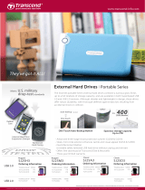 Transcend P-TS1TSJ25H3P-2 Datasheet