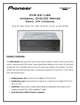 Pioneer DVR-221LBK Datasheet