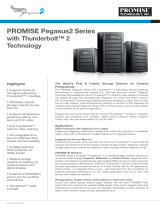 Promise Technology P2R8HD24US Datasheet