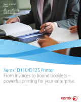 Xerox D110V_J Datasheet