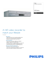 Philips VR750/02 Datasheet