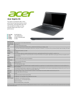 Acer NX.RYXED.011 Datasheet