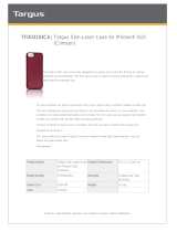 Targus TFD03103CA Datasheet