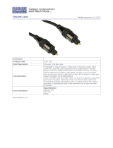 Cables Direct 4OPT-110 Datasheet