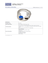 Cables Direct 2m DVI-A - SVGA m/m Datasheet