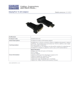 Cables Direct HDHDPORT-001 Datasheet