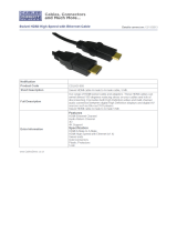 Cables Direct CDLHD-905 Datasheet