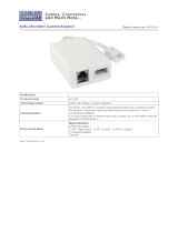 Cables Direct BT-820 Datasheet