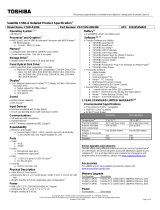 Toshiba C55D-A5206 Datasheet