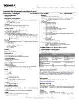 Toshiba PSCFWU-02000D Datasheet