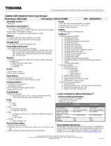 Toshiba S855-S5381 User manual