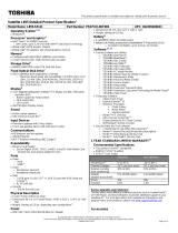 Toshiba L855-S5121 Datasheet