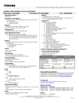 Toshiba C55D-A5380 Datasheet