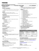 Toshiba E45t-A4200 Datasheet