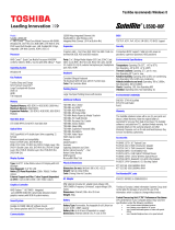 Toshiba L850D (PSKGCC-00F002) Datasheet