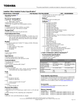 Toshiba C55T-A5287 Datasheet