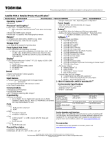 Toshiba PSKK2U-00M04X Datasheet