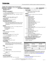 Toshiba S55-A5275 Datasheet