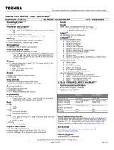 Toshiba S75-A7221 Datasheet