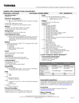 Toshiba S75t-A7220 Datasheet