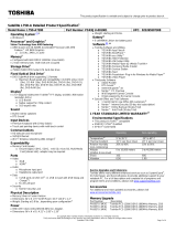 Toshiba L75D-A7280 Datasheet