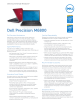 Dell M6800 Datasheet