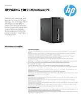HP D5T67EA Datasheet