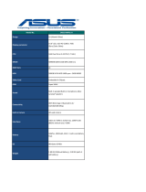 Asus S46CA-MPR1-H Datasheet