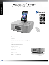 Soundmaster IP4060BT Datasheet