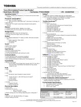 Toshiba Z50-A1501 Datasheet