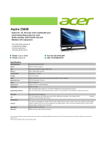 Acer DQ.SLTEQ.004 Datasheet