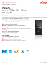 Fujitsu VFY:P0910PXP61IT Datasheet