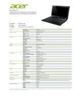 Acer NX.MFQED.003 Datasheet