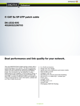 Digitus DK-1532-030/BL Datasheet