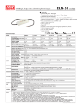 Mean Well ELN-60-48 User manual