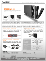 Raidon GT1650-WSB3 Datasheet