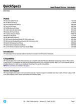 HP F3J92AA Datasheet