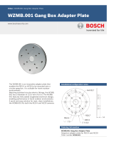 Bosch WZMB.001 Datasheet