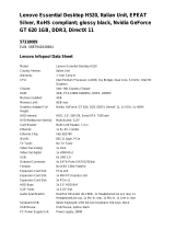 Lenovo H520 Datasheet
