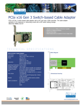 One Stop Systems OSS-PCIE-HIB38-X16 Datasheet