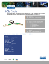 One Stop Systems OSS-PCIE-CBL-X4-5M Datasheet