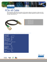 One Stop Systems OSS-PCIE-CBL-X8-5M Datasheet