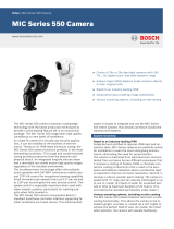 Bosch MIC-550ALB36N Datasheet