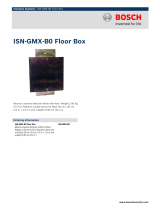 Bosch ISN-GMX-B0 Datasheet