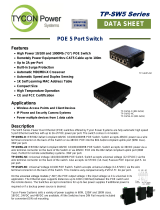 Tycon Systems TP-SW5G-NC Datasheet