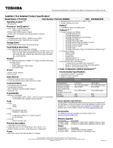 Toshiba PSCEAU-00N00H Datasheet