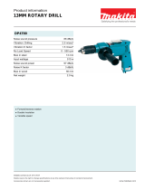 Makita DP4700 Datasheet