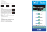 Zvox Audio V-Series Datasheet