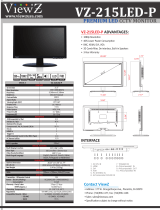 ViewZ VZ-215LED-P Datasheet