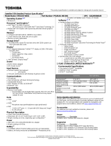Toshiba PSUBAU-00C001 Datasheet